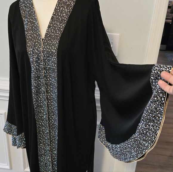 Kaftan Dubai Glitter Sequin